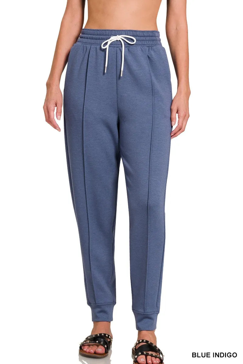 Scuba Drawstring Sweatpants – Sleek, Comfy & Modern Everyday Style