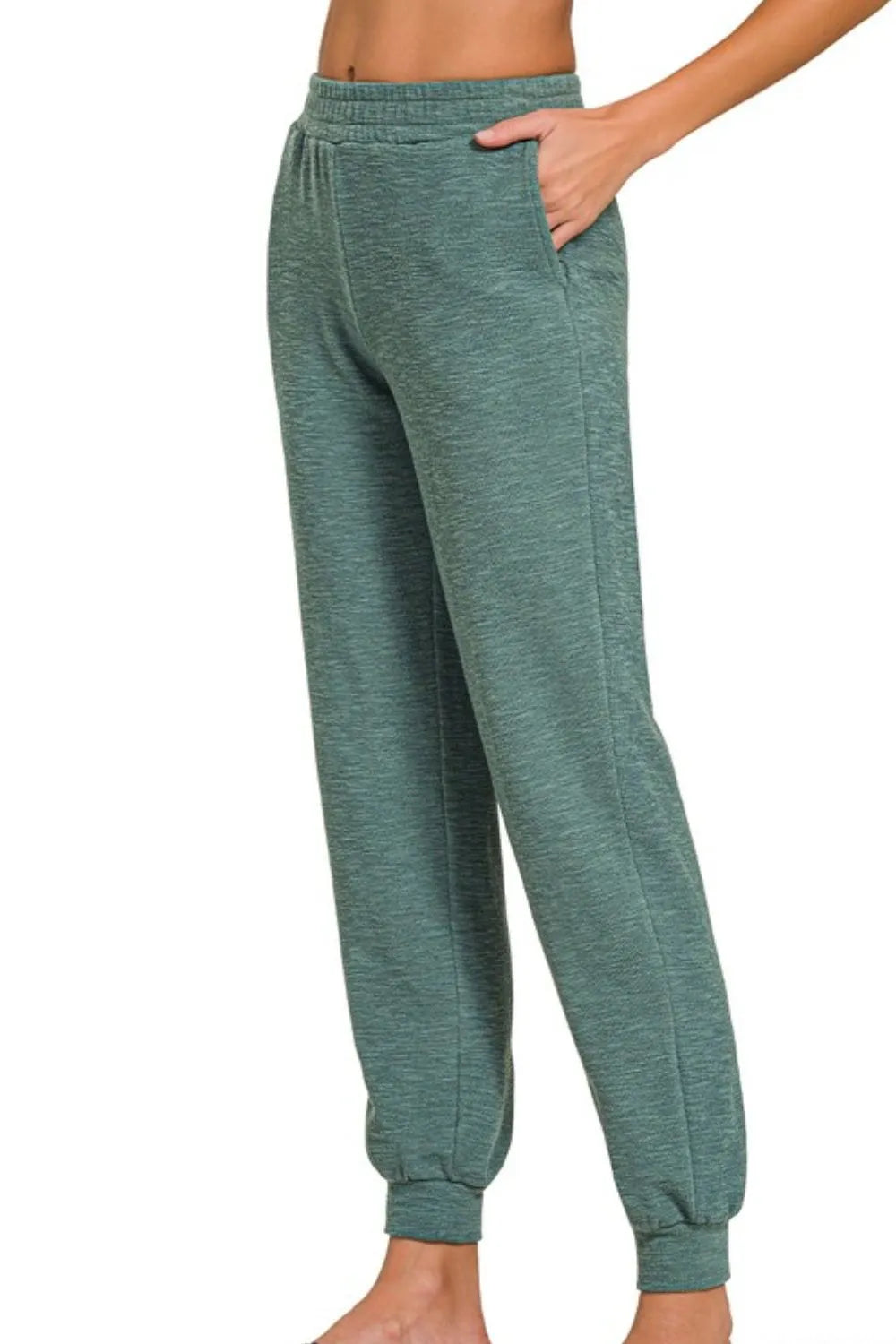 Cotton Slub Jogger Pants – Textured, Comfy & Perfect for Everyday Wear