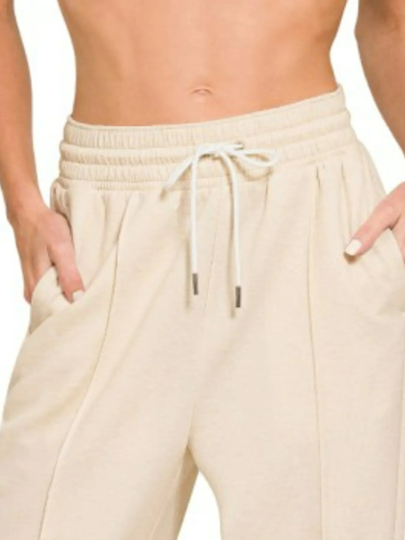 Scuba Drawstring Sweatpants – Sleek, Comfy & Everyday Chic