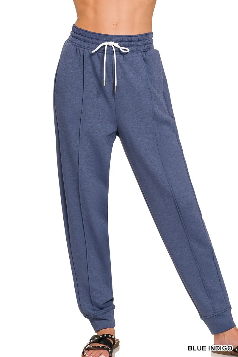 Scuba Drawstring Sweatpants – Sleek, Comfy & Modern Everyday Style
